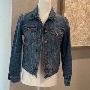 J.Crew denim jacket Petite S, like new